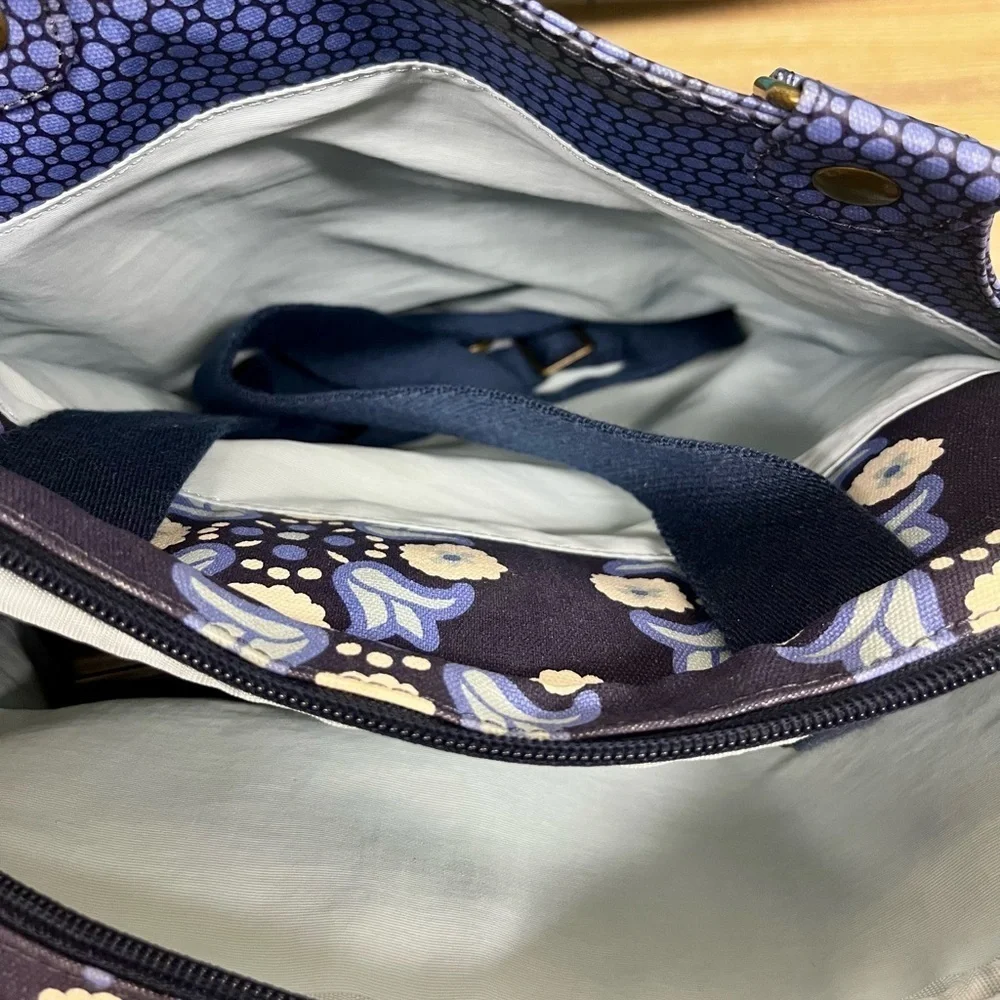 NEW Petunia Pickle Bottom Sashy Satchel in Classic Cornflower